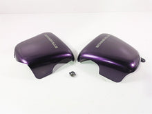Load image into Gallery viewer, 2013 Triumph Bonneville Side Cover Fairing Set Imperial Purple -Read T2309434-KF