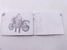 Load image into Gallery viewer, 2005 BMW R1200GS K25 Owners Manual Handbook Hand Book US Model - Wet 01477704007 | Mototech271