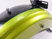 Load image into Gallery viewer, 2011 Harley Touring FLHRC Road King Rear Fender Apple Green Vivid Black 59728-09