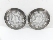 Load image into Gallery viewer, 2017 Triumph Thruxton 1200R Front Brembo Brake Rotor Disc Set T2022080 | Mototech271