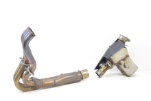 Load image into Gallery viewer, 2018 Kawasaki ZX6R ZX636 Ninja Exhaust Header Chamber Set 39178-0207 49062-0713 | Mototech271