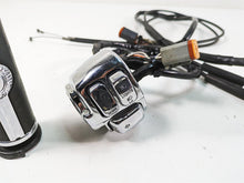 Load image into Gallery viewer, 2006 Harley Softail FXSTSI Springer L+R Chrome Hand Control Switch Set 71682-06