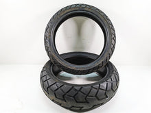 Load image into Gallery viewer, Used Front Rear Motorcycle Tire Set Continental TKC 70 120/70R17 180/55R17 -Read