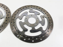 Load image into Gallery viewer, 2016 Harley Touring FLHR Road King Front Brake Disc Rotor Set 41808-08