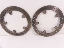Load image into Gallery viewer, 2008 BMW R1200RT K26 Front Brake Rotors Disc Set D=320 34117711428