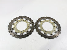 Load image into Gallery viewer, 2012 Yamaha XT1200 Super Tenere Front Brake Disc Rotor Set 23P-2581T-00-00