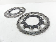 Load image into Gallery viewer, 2013 Yamaha VMX17 V-Max 1700 Front Brake Disc Rotor Set 2S3-2581T-00-00