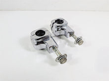 Load image into Gallery viewer, 2012 Harley Softail FLSTF Fat Boy Handlebar Clamp Riser Holder 56887-07