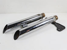 Load image into Gallery viewer, 2012 Harley Softail FLSTF Fat Boy Python Slash Cut Slip On Muffler