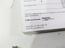 Load image into Gallery viewer, 2017 BMW F800GS Adv K75 Owners Manual Book 01408354737 | Mototech271