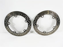 Load image into Gallery viewer, 2006 BMW R1200GS K255 Adv Brembo Front Brake Disc Rotor Set 34117711427 | Mototech271