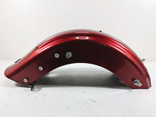 Load image into Gallery viewer, 2013 Harley Touring FLHX Street Glide Rear Fender Amber Red Sunglo 58702-09