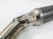 Load image into Gallery viewer, 2020 Aprilia Tuono V4 Factory Carbon Fiber Exhaust Pipe Muffler Can - Rash