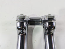 Load image into Gallery viewer, 2014 Harley FLS Softail Slim Handlebar Riser Clamp Set 4.5" 55903-05 55902-05