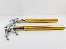 Load image into Gallery viewer, 2008 Aprilia RSVR 1000 Factory Ohlins Front Fork Leg Set AP8163062 AP8163063