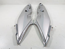 Load image into Gallery viewer, 2007 BMW R1200RT K26 Tail Fairing Side Cover Set Titan Silver 46637681573 | Mototech271