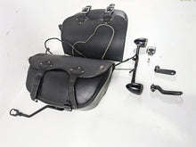Load image into Gallery viewer, 2014 Harley FLS Softail Slim Detachable Leather Saddlebag Set - Read 90200678 | Mototech271