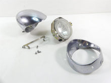 Load image into Gallery viewer, 2003 Honda VTX1300 S Headlight Head Light + Chrome Bucket - Read 33120-MEA-671 | Mototech271