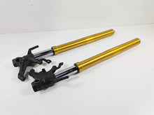 Load image into Gallery viewer, 2014 Yamaha YZFR1 R1 RN22 Front Forks Straight But Rash 1KB-23103- 1KB-23102-