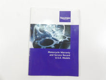 Load image into Gallery viewer, 2013 Triumph Rocket 3 Touring Owners Manual & Riding Tips T3850357 T3852906