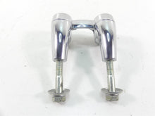 Load image into Gallery viewer, 2015 Harley FLD Dyna Switchback Handlebar Chrome Riser Holder Set 55900005