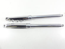 Load image into Gallery viewer, 2008 Harley FXCWC Softail Rocker C Chrome 49mm Front Fork Legs 46950-08 46953-08