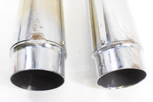 Load image into Gallery viewer, 2002 Harley Touring FLHT Electra Glide Loud Open Exhaust Slip On Mufflers Pipes
