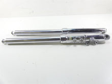 Load image into Gallery viewer, 2008 Harley FXCWC Softail Rocker C Chrome 49mm Front Fork Legs 46950-08 46953-08