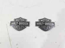 Load image into Gallery viewer, 2017 Harley FLS Softail Slim Fuel Gas Petrol Tank Emblem Set 61400055 61400056