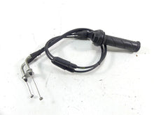 Load image into Gallery viewer, 2013 Ducati Diavel Red Throttle Grip Handle Cables Set 65420161A | Mototech271