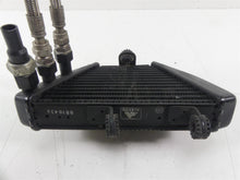 Load image into Gallery viewer, 2015 Ducati Diavel Carbon Red Oil Cooler Radiator + Mount & Lines -Read 54840941 | Mototech271