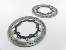 Load image into Gallery viewer, 2015 Triumph 1050 Speed Triple R Front Brake Rotor Disc Set 320Mm T2028202 | Mototech271