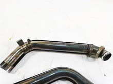 Load image into Gallery viewer, 2006 Harley Softail FXSTSI Springer Exhaust Pipe Header Set 65401-00B 65603-00A