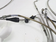 Load image into Gallery viewer, 2001 Harley Touring FLHX Street Glide Brake Line Throttle Body Cable & Clutch Line 14" Tall Bars