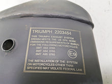 Load image into Gallery viewer, 2023 Triumph Street Triple 765 RS Oem Exhaust Muffler Chamber Section T2203454