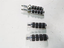 Load image into Gallery viewer, 2006 Harley Softail FXSTSI Springer Front Rear Chrome Foot Peg Rest Set 50942-00