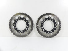 Load image into Gallery viewer, 2013 Yamaha VMX17 V-Max 1700 Front Brake Disc Rotor Set 2S3-2581T-00-00