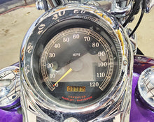 Load image into Gallery viewer, 2000 Harley FXSTS Softail Springer Speedometer Gauge Instrument - 37k 67033-99A