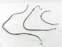 Load image into Gallery viewer, 2015 Ducati Diavel Carbon Red Front Abs Brake Line Hose Set 61841191A 61841181B | Mototech271