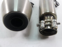 Load image into Gallery viewer, 2017 Triumph Thruxton 1200R Exhaust Pipe Muffler Silencer Set T2203872 T2203878