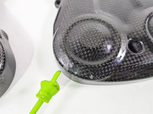 Load image into Gallery viewer, 2010 Ducati Streetfighter 1098 S Carbon Fiber Timing Covers 24511091A 24511081A