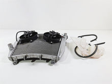 Load image into Gallery viewer, 2016 Aprilia RSV 1100 Tuono V4 Factory Radiator Fan Reservoir Set 2B003834