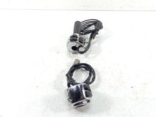 Load image into Gallery viewer, 2006 Harley Softail FXSTSI Springer Chrome R+L Hand Control Switches 71685-06A