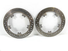 Load image into Gallery viewer, 2013 Harley VRSCF Muscle Vrod Front Brake Rotor Disc Set 44553-06A