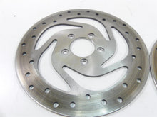 Load image into Gallery viewer, 2009 Harley XR1200 Sportster Front Brake Rotor Disc Set 41820-08