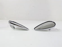 Load image into Gallery viewer, 2007 Harley Sportster XL1200 C Willie G Skull Teardrop Mirrors 91315-04