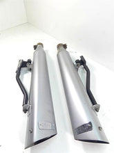 Load image into Gallery viewer, 2013 Harley VRSCF Muscle Vrod Vance Hines Exhaust Slip On Muffler Set 1801-0343