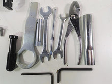 Load image into Gallery viewer, 2023 Kawasaki ZX1400 ZX14R Ninja Oem Stock Tool Kit Bag Wrench Pliers