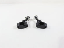 Load image into Gallery viewer, 2016 Victory Cross Country Black Handlebar Holder Riser Mount Set 5139570