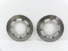Load image into Gallery viewer, 2007 Yamaha XVS1300 V-Star Front Brake Rotor Disc Set 3D8-2581T-00-00 | Mototech271